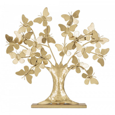 ALBERO DELLA VITA C/FARFALLE GLAM CM 31X8X30