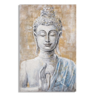 DIPINTO SU TELA BUDDHA LIGHT -B- CM 80X3X120