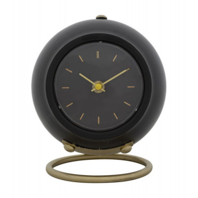 OROLOGIO DA TAVOLO BALL NERO CM 16X13X19