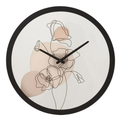 OROLOGIO DA MURO FLOWER -B- CM Ø 40X3,5