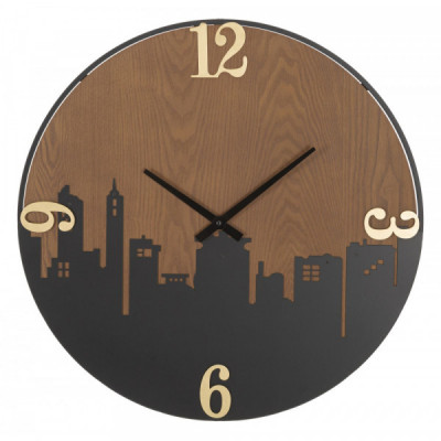 OROLOGIO DA MURO CITY CM Ø 60X2