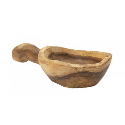 S/TASCHE SPOON IN TEAK RIC. CM 36X16X8 (PEZZI UNICI - NON RIP. IN SERIE)