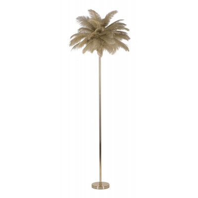 LAMPADA DA TERRA PALM CAMMELLO CM Ø 55X160