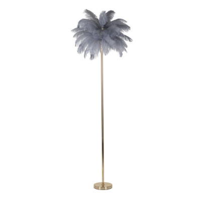 LAMPADA DA TERRA PALM GRIGIA CM Ø 55X160