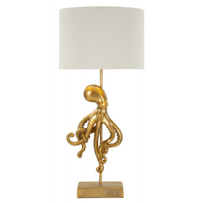 LAMPADA DA TAVOLO OCTOPUS GOLD CM Ø 30,5X64,5