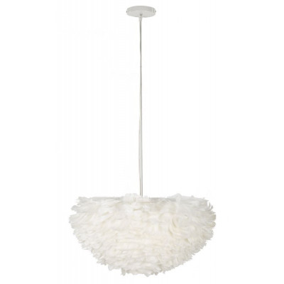 LAMPADARIO FEATHER CM Ø 60X30 (altezza con filo cm 110)